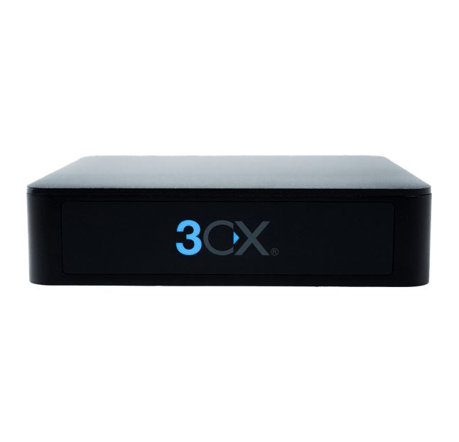 3CX NX32 Certified NUC PC - Intel Atom CPU, 4GB RAM, 32EMMC, 2 x LAN, 2 x USB 2.0, Plug n Play, Pre-Loaded 3CX Debian, 1 Year Warranty