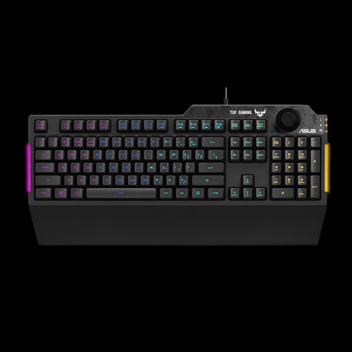 buy ASUS RA04 TUF GAMING K1 RGB Keyboard, Volume Knob, 19 Key Rollover, Spill Resistance, Programmable Keys online from our Melbourne shop