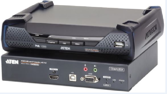 Aten 4K HDMI Single Display KVM over IP Extender with PoE (LS)