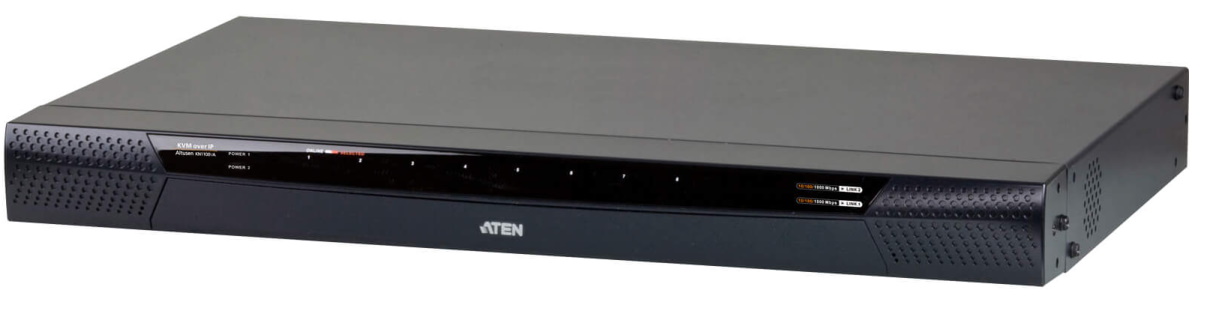 Aten 8 Port KVM Over IP, 1 local/1 remote user access. Support 1920x1200