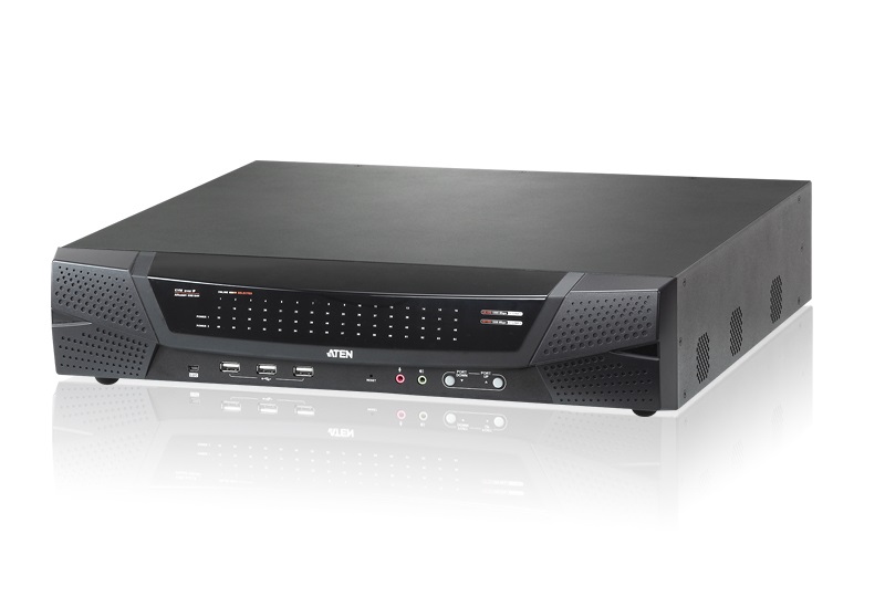 Aten Altusen 1 Local/4 Remote Console 64 Port Rackmount USB-PS/2 Cat5 KVM Over IP Switch