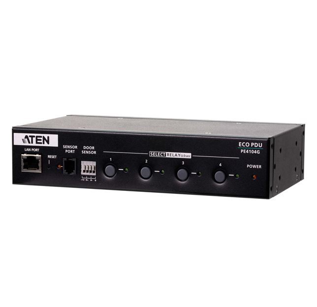 buy Aten 4 Port 1U 10A Smart PDU with outlet control, 4xC13 Outlets, 100 - 240 VAC, Two-level password security, Remote authentication support: RADIUS online from our Melbourne shop