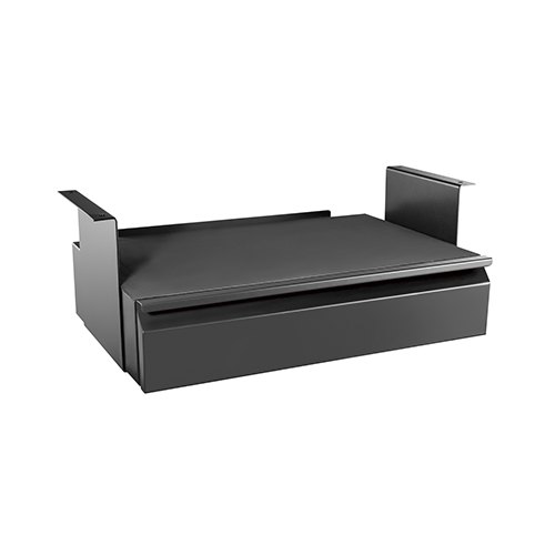 Brateck Space-Saving Under-Desk Drawer with Shelf, Dimension 513x311~481x187mm
