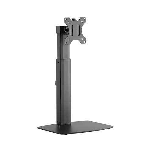 buy Brateck Single Free Standing Screen Pneumatic Vertical Lift Monitor Stand Fit Most 17'-32' Flat and Curved Monitors Up to 7 kg VESA 75x75/100x100 online from our Melbourne shop