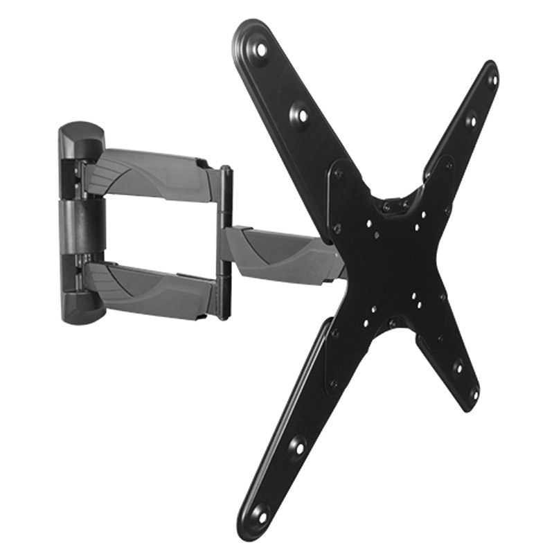 Brateck Slim Full Motion Curved & Flat Panel TV Wall Mount for 23''-55' TV Up tp 35kg VESA 75x75/100x100/200x100/200x200/300x300/400x200/400X400