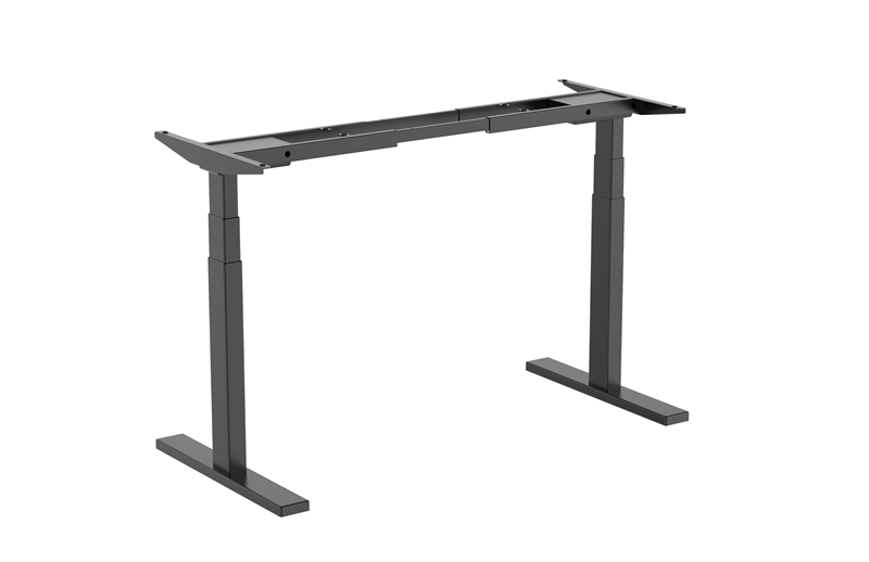 buy Brateck High performance 3-Stage Dual Motor Sit-Stand Desk 1000~1500x600x620~1280mm (Black FRAME ONLY); Requires TP15075 for the Board online from our Melbourne shop