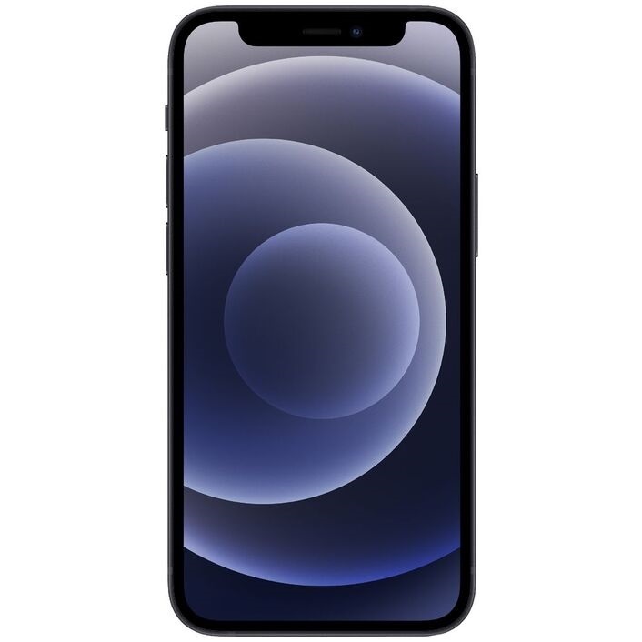 Apple iPhone 12 mini 128GB 5G Black - Super Retina XDR display, A14 Bionic chip, 5.4‑inch (diagonal) all‑screen OLED display
