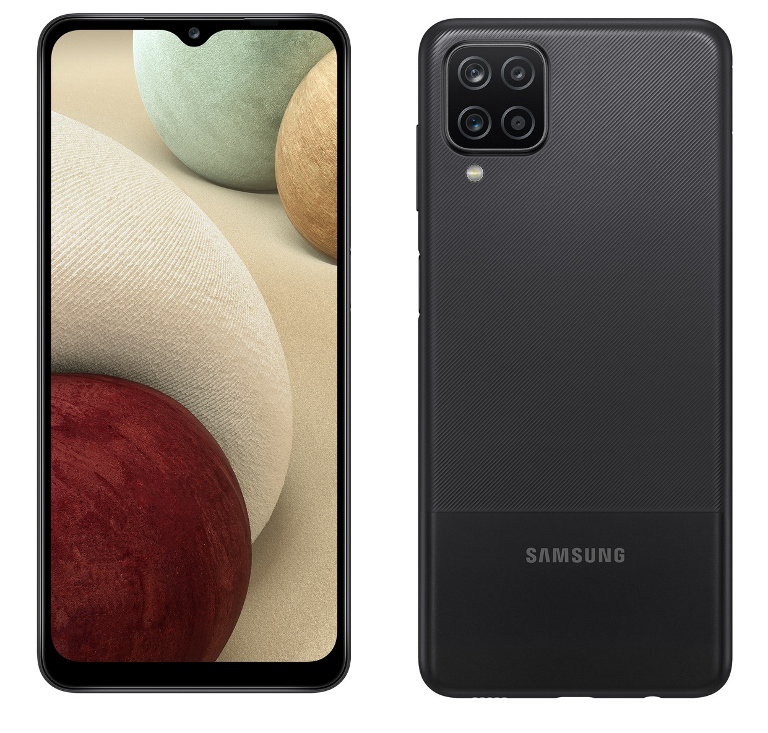 Samsung Galaxy A12 4G 128GB BLACK (Exynos) *AU STOCK*  - 6.5', Octa-Core, Quad Camera, 4GB / 128GB , 5,000 mAh Battery