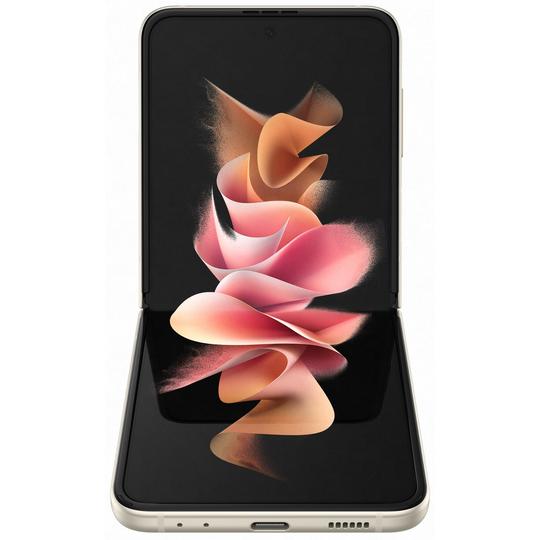 Samsung Galaxy Z Flip3 5G 128GB Phantom Cream  - 8GB RAM, 128GB Memory, , Dual Camera, Android 11, 3300 mAh Battery
