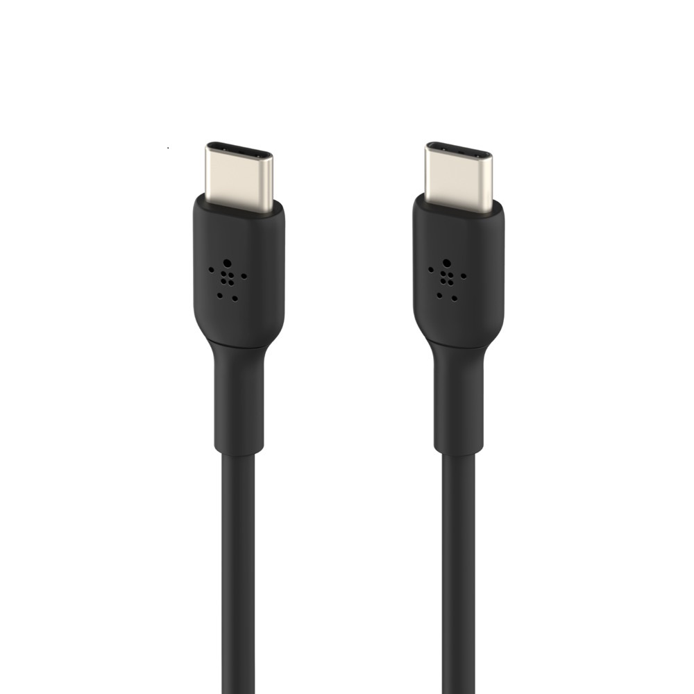 Belkin BOOST↑CHARGE™ USB-C to USB-C Cable (1m / 3.3ft) - Black (CAB003bt1MBK), Fast Charge Compatible, USB-IF certified, Stay Connected