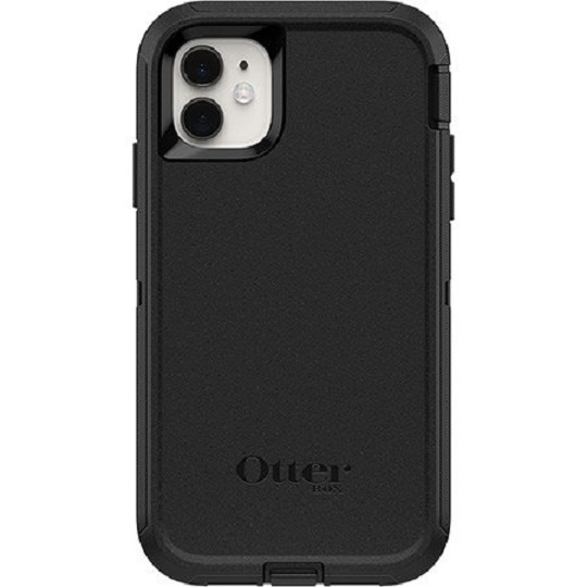 OtterBox Apple iPhone 11 Defender Series Screenless Edition Case - Black (77-62457), Drop Protection, Multi-Layer Protection, Belt Clip/Holster