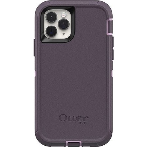 OtterBox Apple iPhone 11 Pro Defender Series Screenless Edition Case - Purple Nebula (77-62520), 360-Degree Phone Protection,  Belt Clip/Holster