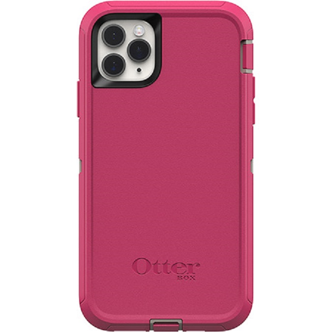 OtterBox Apple iPhone 11 Pro Max Defender Series Screenless Edition Case - Lovebug Pink (77-62584), Drop Protection, Multi-Layer Protection, Belt Clip