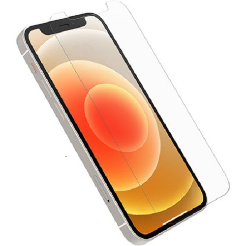OtterBox Apple iPhone 12 mini Alpha Glass Screen Protector - Clear (77-65370), Anti-Shatter Screen Protection, Ultra-Thin, Lightweight Tempered Glass