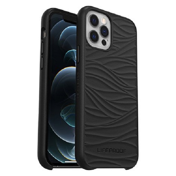 LifeProof WAKE Case for Apple iPhone 12 &  iPhone 12 Pro - Black (77-65446), Ultra-thin, one-piece design