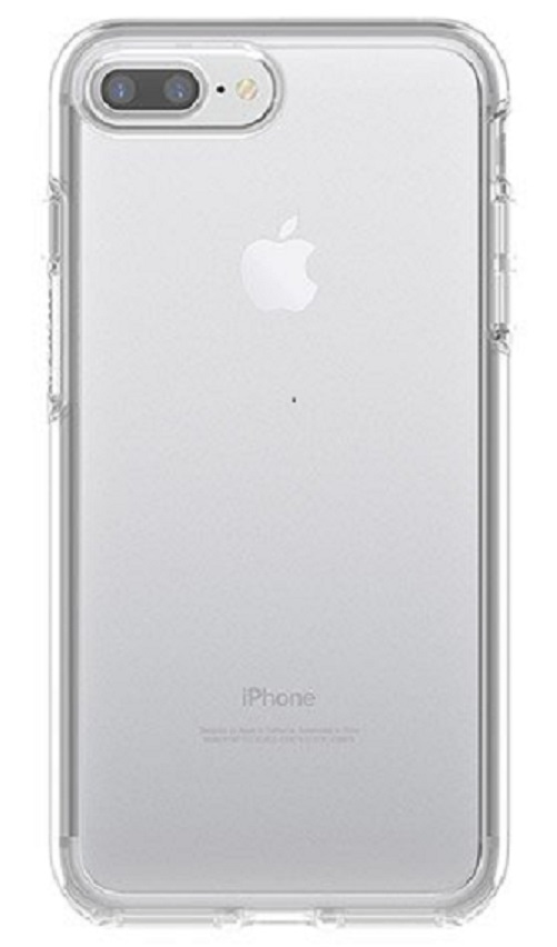 OtterBox Symmetry Series Case For Apple iPhone 8 Plus / 7 Plus - Clear Crystal  (77-56916), Drop Protection, Ultra-Slim, One-Piece Design, Easy On/Off