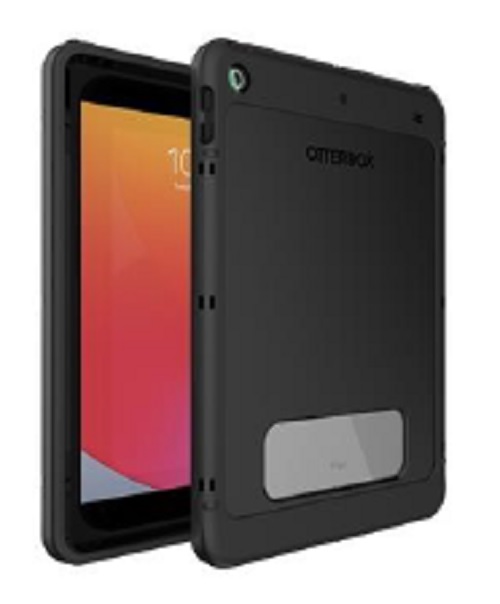 OtterBox Apple iPad (7th, 8th, and 9th gen) ResQ Series Case (77-81081) - Black (Black/Cement) - Hassle-free customer service