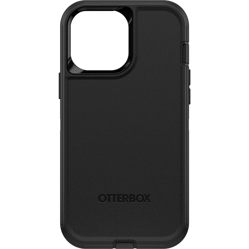 OtterBox Apple iPhone 13 Pro Max Defender Series Case - Black (77-83430), Wireless Charging Compatible, Multi-Layer Defense, Holster/Kickstand