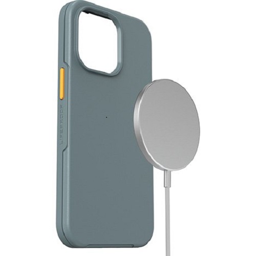 LifeProof SEE Case With MAGSAFE For Apple iPhone 13 Pro - Anchors Away (Grey/Orange) (77-83699)