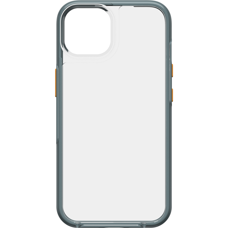 LifeProof SEE CASE FOR APPLE iPHONE 13 -  ZEAL GREY(77-85678) - Clear to show off your phone, Sustainably made from 50% recycled plastic