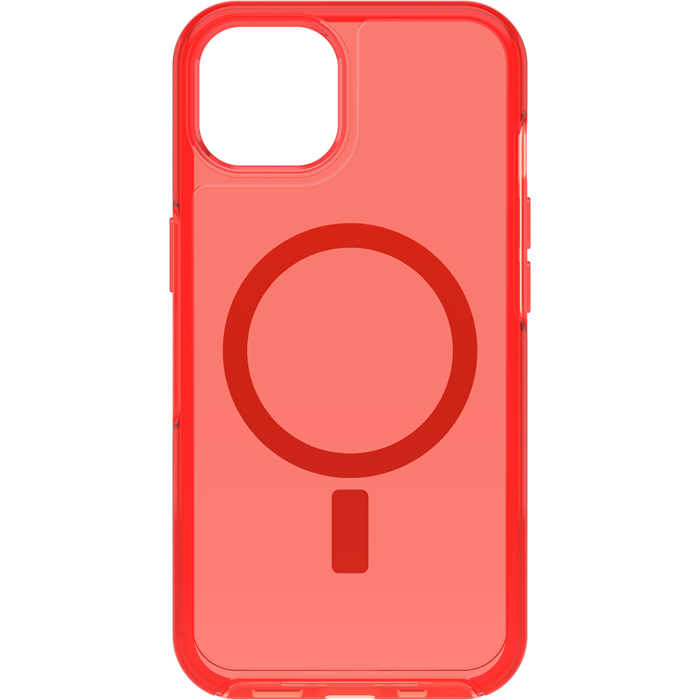 OtterBox Apple  iPhone 13 Symmetry Series+ Clear Antimicrobial Case for MagSafe - Ant In The Red(77-85646) - Made with 50% recycled plastic