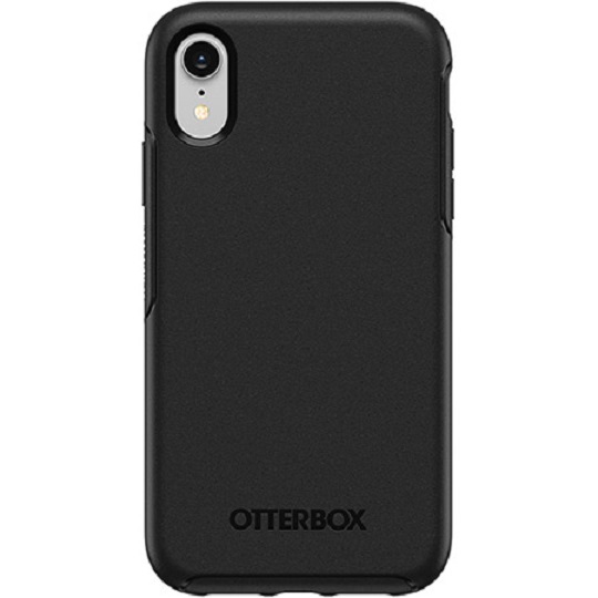 OtterBox Symmetry Series Case For Apple iPhone XR - Black (77-59818), Drop Protection, Ultra-Slim, One-Piece Design, Easy On/Off