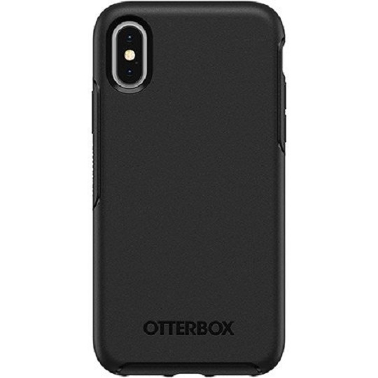 OtterBox  Symmetry Series For Apple  iPhone X / iPhone Xs - New Thin Design - Black, (77-59526), Drop Protection, Ultra-Slim, One-Piece Design