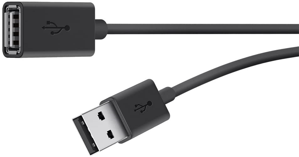 Belkin USB - A Extension cables 3M - Black