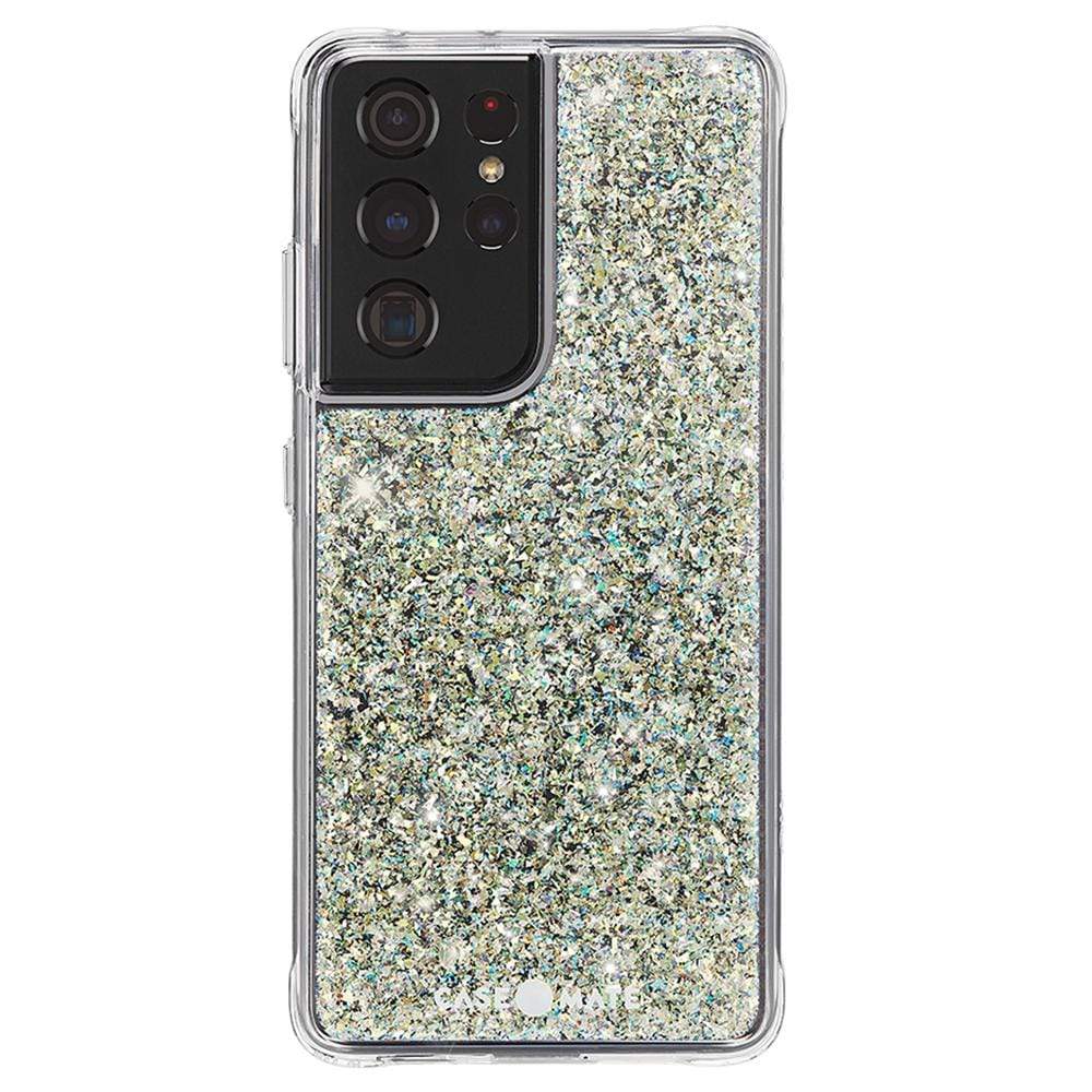 Case-Mate Twinkle Case - For Samsung Galaxy S21 Ultra 5G - Stardust w/ Micropel