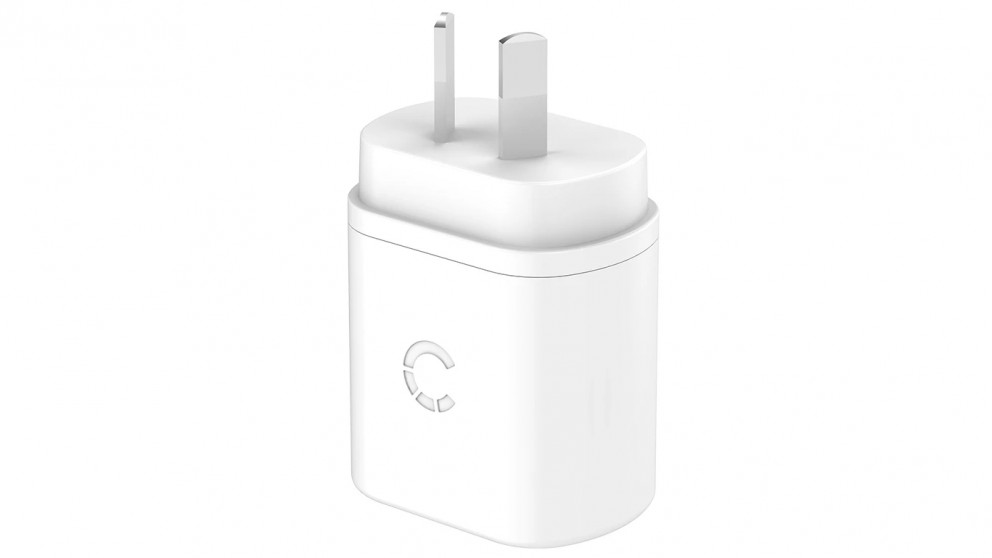 CYGNETT POWERPLUS 20W USB-C PD Wall Charger - White (CY3612PDWCH), portable design