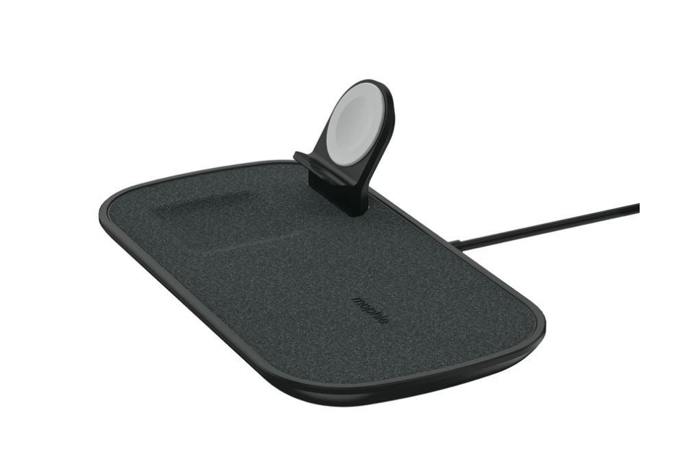 Mophie 3in1 Wireless Charging Fabric Universal Wireless Charger - Black (409903656), Engineered to safely deliver up to7.5W of power to your iPhone