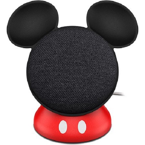 OtterBox Den Series for Google Home Mini  - Disney Mickey Mouse (Black/Red), (77-60182), Non-slip base