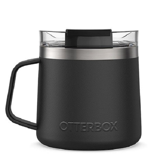 OtterBox Elevation Tumbler Mug W/LID 312 APAC/EMEA ( 77-63783 ) - Silver Panther Black - 100% stainless steel for years of use and abuse