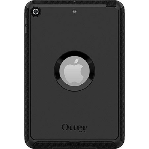 OtterBox Apple iPad mini (5th Gen) Defender Series Case - Black(77-62216) Drop Protection, Port Covers, Multi-Layer Protection, Versatile Shield Stand