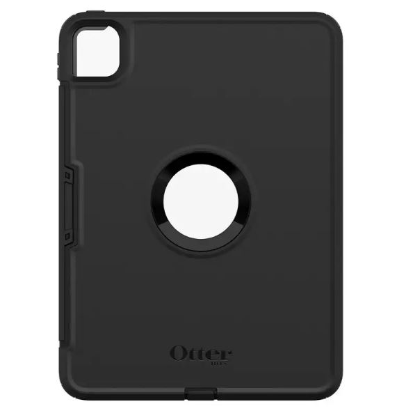 OtterBox Apple iPad Pro (11-inch) (2nd gen) Defender Series Case- Black(77-65136),Multi-Layer Defense,Port Covers Prevent Clogging Of Jacks And Ports