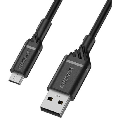 OtterBox Micro-USB to USB-A Cable 1 Meter - Black (78-52532), Durable, Trusted And Built To Last, Bend/Flex Tested 3000 Times