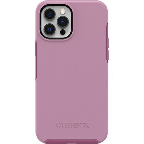 Otterbox Apple iPhone 12 Pro Max Symmetry Series Case - Cake Pop Pink (77-65464), Wireless Charging Compatible, Ultra-Thin Design