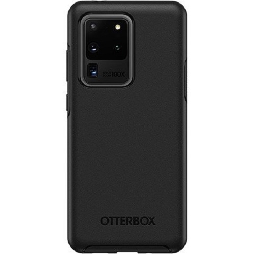 OtterBox Samsung Galaxy S20 Ultra 5G Symmetry Series Case - Black (77-64219), Drop Protection, Ultra-Slim, One-Piece Design, Easy On/Off