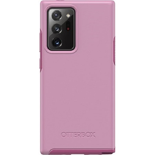 Otterbox Samsung Galaxy Note20 Ultra 5G Symmetry Series Case - Cake Pop Pink (77-65245), Drop Protection, Ultra-Slim, One-Piece Design, Easy On/Off