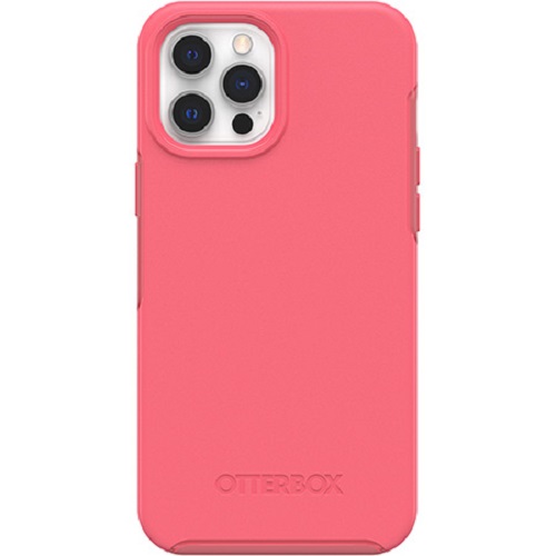 Otterbox Apple iPhone 12 Pro Max Symmetry Series+ Case with MagSafe - Tea Petal Pink (77-80499), Wireless Charging Compatible, Ultra-Thin Design