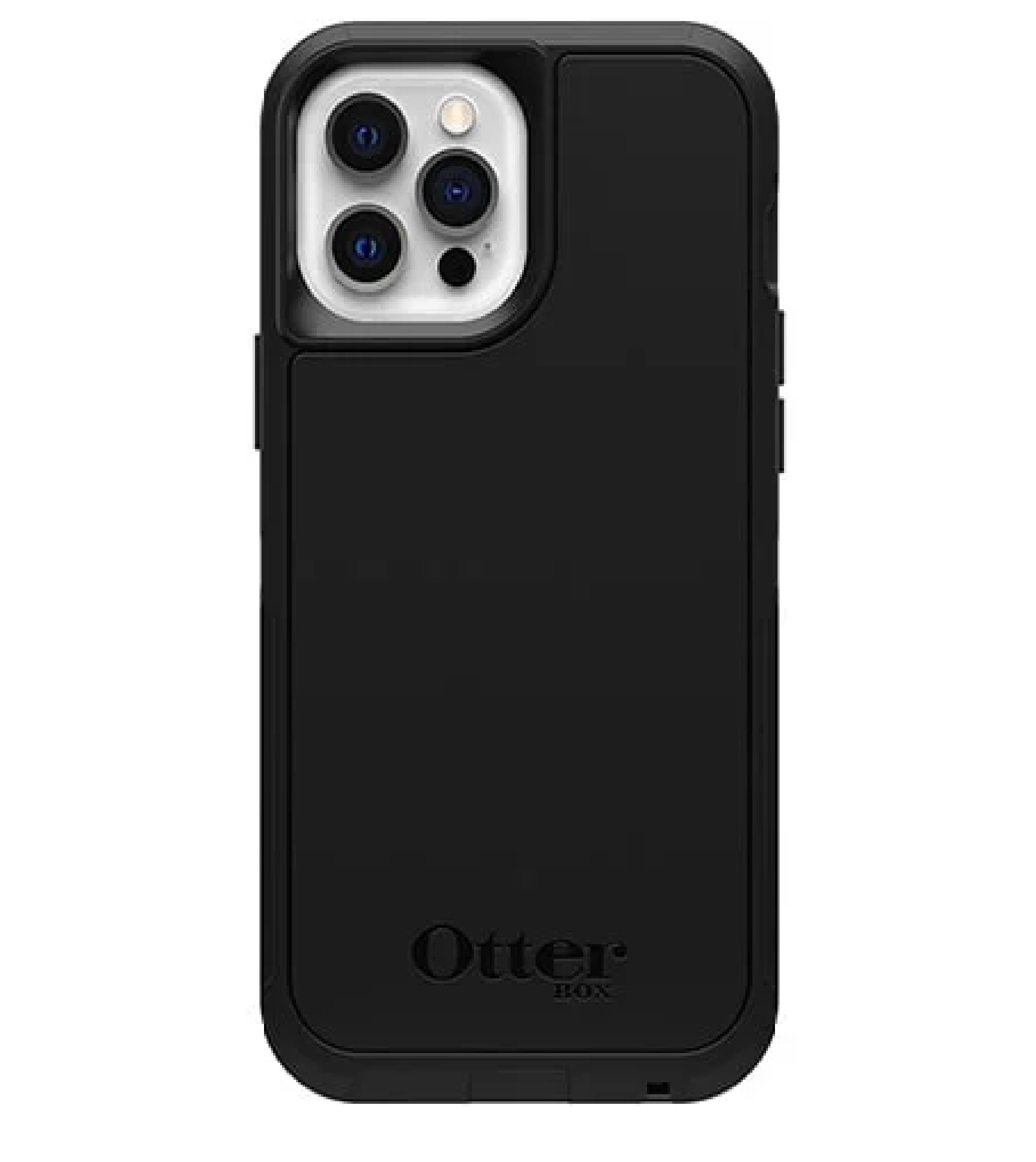 Otterbox Apple iPhone 12 Pro Max Defender Series XT Case with MagSafe - Black (77-80947), Wireless charging compatible, Port protection, Thin design