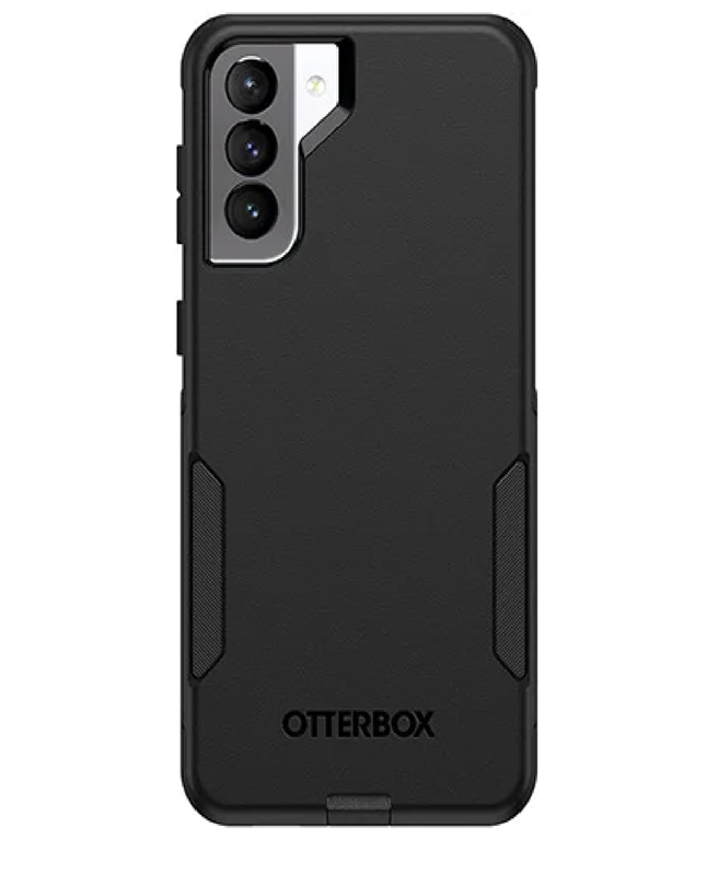 Otterbox Samsung  Galaxy S21+ 5G Commuter Series Case - Black (77-81233), Wireless Charging Compatible, Dual-Layer Protection, Pocket-Friendly Design