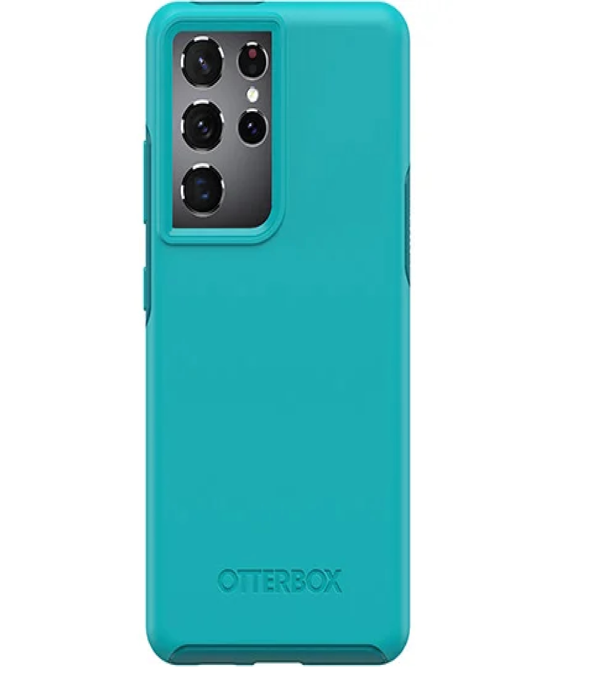 Otterbox Samsung Galaxy S21 5G Symmetry Series Case - Rock Candy Blue (77-81193), Wireless Charging Compatible, Ultra-Thin Design