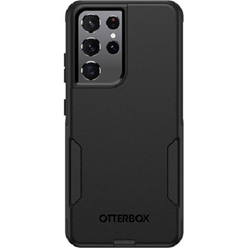 Otterbox Samsung Galaxy S21 Ultra 5G Commuter Series Case - Black (77-81235), Wireless Charging Compatible, Dual-Layer Protection, Secure Grip