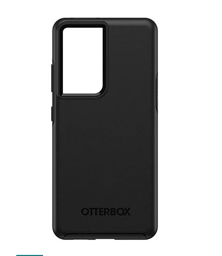 Otterbox Samsung Galaxy S21 Ultra 5G Symmetry Series Case - Black (77-81200), Wireless Charging Compatible, Ultra-Thin Design, Pocket-Friendly Design