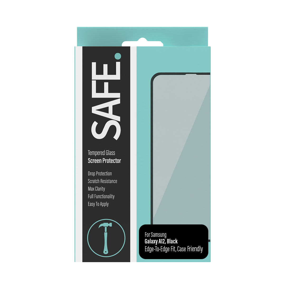 SAFE Samsung Galaxy A12 -  Screen Protector - Drop Protective, Scratch Resistance, Max Clarity