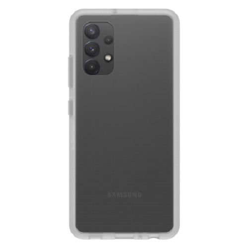 OtterBox Samsung Galaxy A32 4G React Series Case - Clear (77-81865), Ultra-Slim, One-Piece Design, Raised Edges Protect Camera And Screen