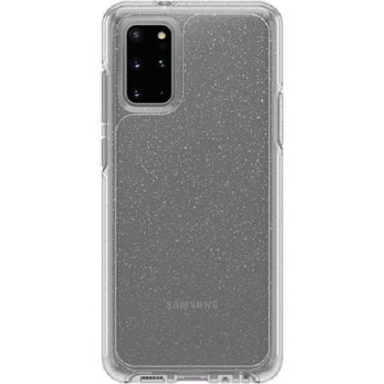 OtterBox Samsung Galaxy S20+/Galaxy S20+ 5G Symmetry Series Clear Case - Stardust Glitter (77-64166), Thin Profile, Durable Protection, 5G Compatible
