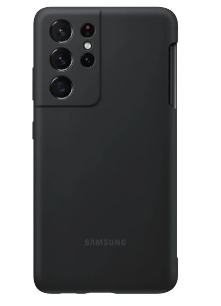 SAMSUNG GALAXY S21 SILICONE COVER BLACK
