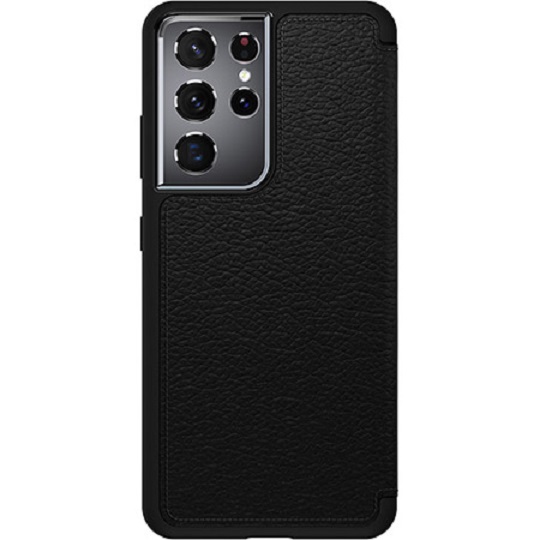 OtterBox Strada Series Case For Samsung Galaxy S21 Ultra 5G - Black